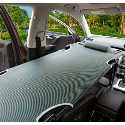 Convenient Car Travel Bed, Camping Car Mat, Car Rear Seat, Folding Travel Car Bed, Sleeping Artifact for The Co-pilot