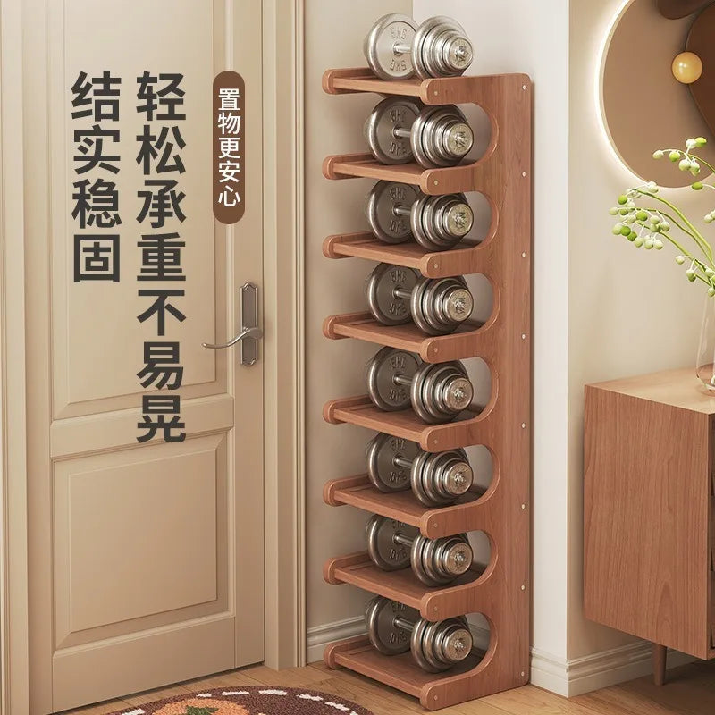 The shoe rack  and the narrow multi-layer storage rack in the household corner enters the door. Small space-saving shoe cabinet
