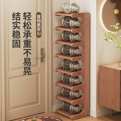 The shoe rack  and the narrow multi-layer storage rack in the household corner enters the door. Small space-saving shoe cabinet