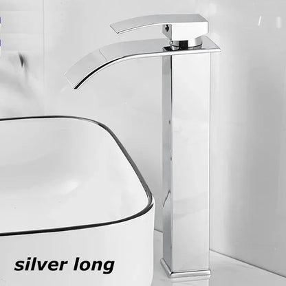 Bathroom Accessories Household Home Hot and Cold Water Waterfall Dragon Head Kitchen Bathroom Bathroom Washbasin Single Faucet