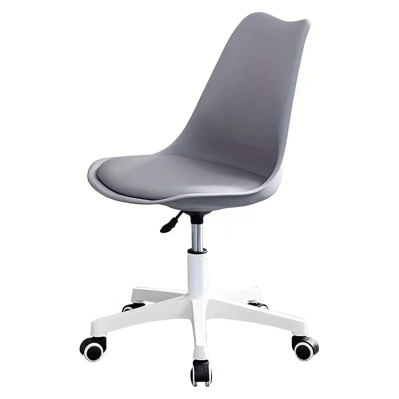 Ergonomic Rolling Stool with Wider Seat & Backrest, 136.08 KG Weight Capacity, 360° Swivel Chair for Home Office, Beauty Salon