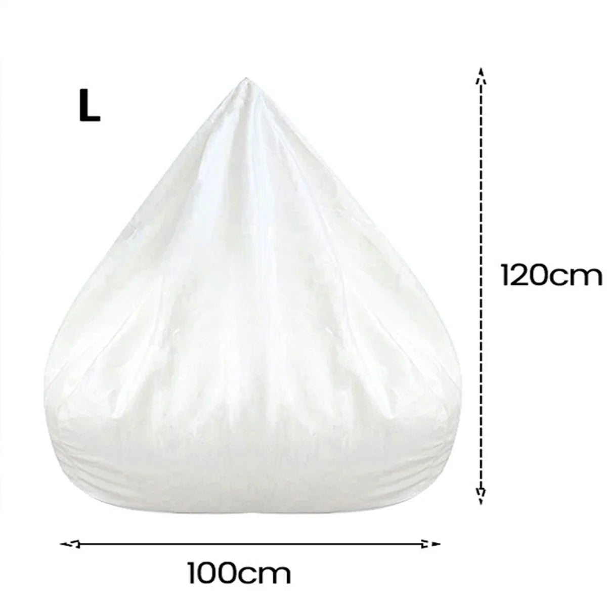 Replacement Sofa Inner Without Filling Removable Washable Lazy Sofa Inner Liner For Bean Bag Living Sofa Chair Pouf Puff Couch