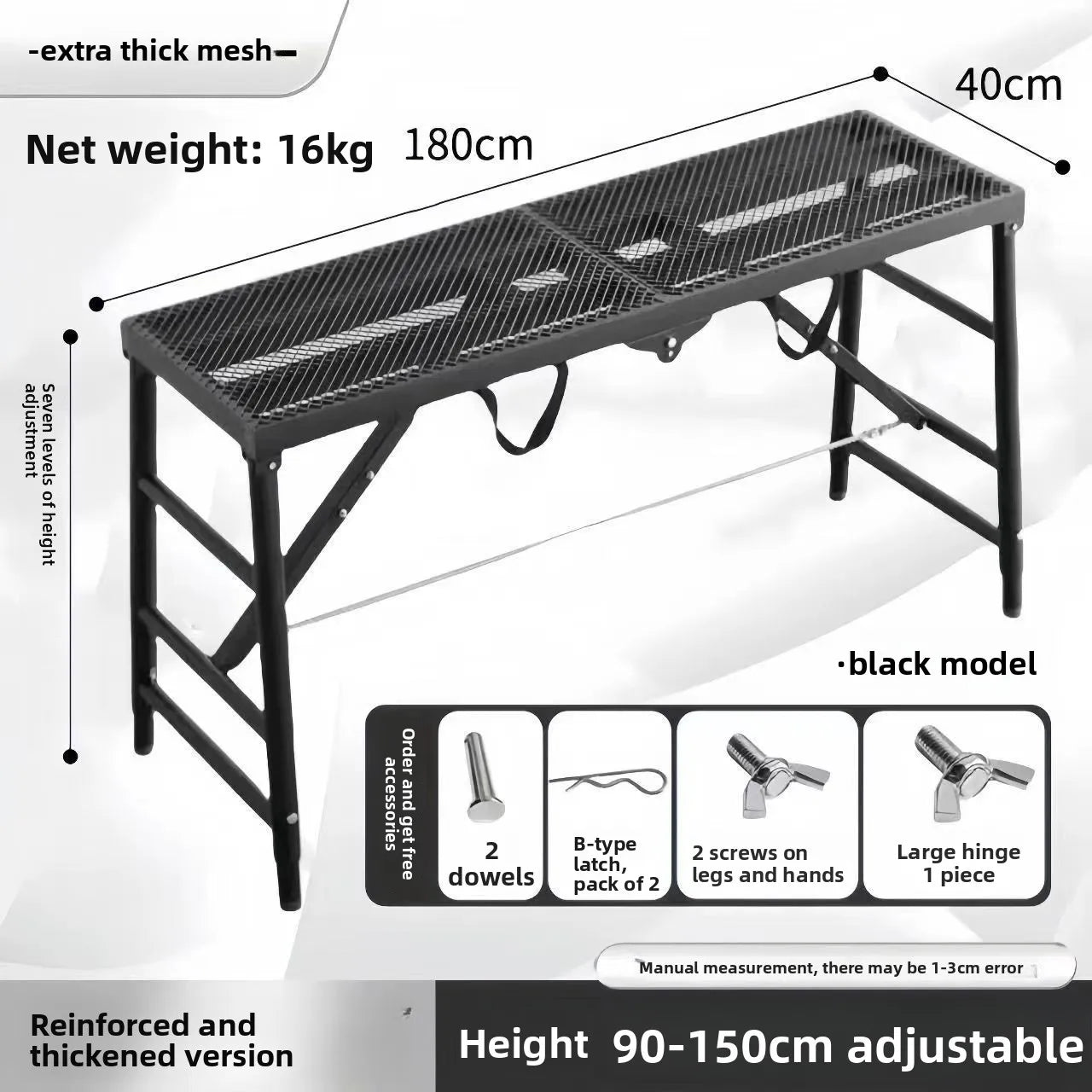 Horse stool portable folding thickened heightening construction site interior decoration scaffolding