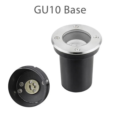 LED In-ground Light 12V 85-265V Buried Lights GU10 MR16 Waterproof Outdoor Recessed Spot Ground Lamp Underground Floor Lamps