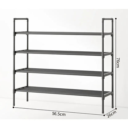 Simple shoe rack household multi-functional multi-storey doorway indoor and outdoor storage rack student dormitory storage rack
