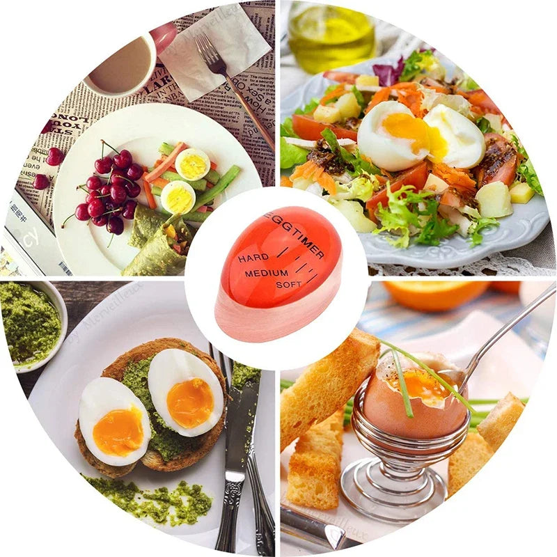 Kitchen Hard Boiled Egg Timer Egg Perfect Color Changing Timer Soft Hard Egg Boiler Timer