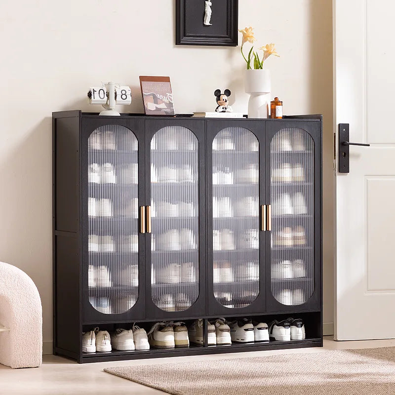 New shoe cabinet household multi-layer storage shoes dust-proof door porch floor large-capacity porch rack shoe rack