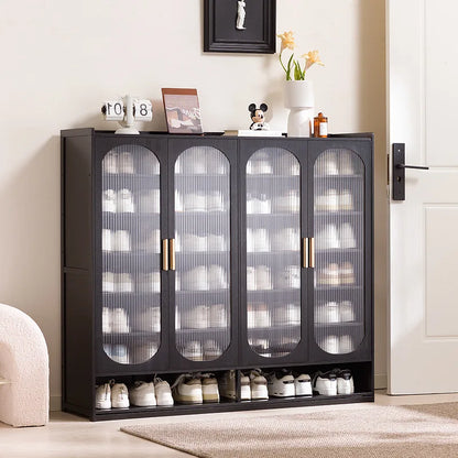 New shoe cabinet household multi-layer storage shoes dust-proof door porch floor large-capacity porch rack shoe rack