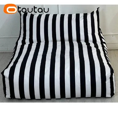 OTAUTAU Outdoor Waterproof Oxford Bean Bag Cover Floats Lounger SF343【No Filler Inside! You Need To Buy Filler By Yourself !】