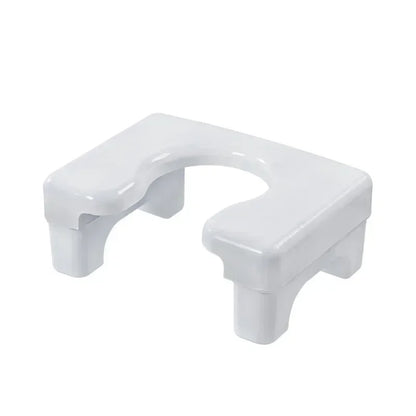 Squatting Toilet Stool Chair Non Slip Thick Household Widen Panel Sturdy Rounded Edge Easy To Wash Potty Chairs for Bathroom