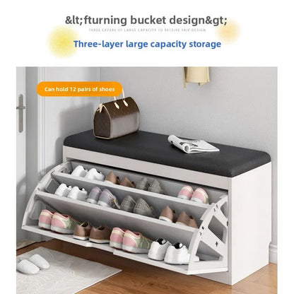 shoe changing stool tipping bucket sofa stool entering the door indoor shoe rack entering the home shoe cabinet