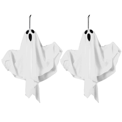 1/3PCS Spooky Ghost Halloween Decoration Waterproof Halloween LED Fabric Hanging Ghost Light for Lawn Garden Home Party Decor