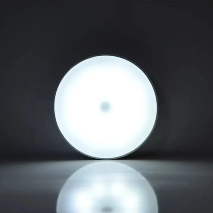 HPH Motion Sensor LED Night Light USB Rechargeable For Kitchen Cabinet Wardrobe Lamp Staircase Wireless LED Closet Light