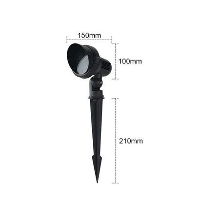IP65 Outdoor Garden GU10 MR16 220V 110V LED Lawn Spike Light Pond Path Landscape Spot Light Bulbs