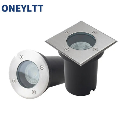 LED In-ground Light 12V 85-265V Buried Lights GU10 MR16 Waterproof Outdoor Recessed Spot Ground Lamp Underground Floor Lamps
