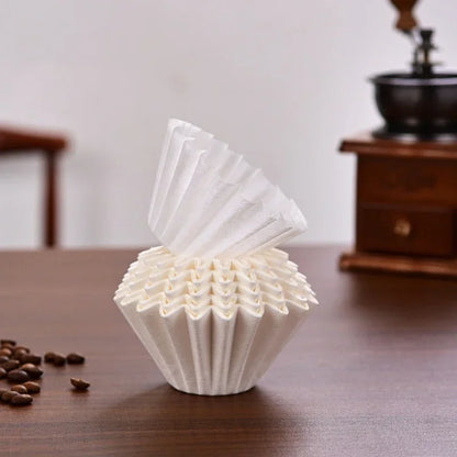 1-2Cups Coffee Dripper Crystal Eye Pour Over Coffee Filter Coffee Filter Cup Filter Papers Press Flat Bottom Increase Uniformity