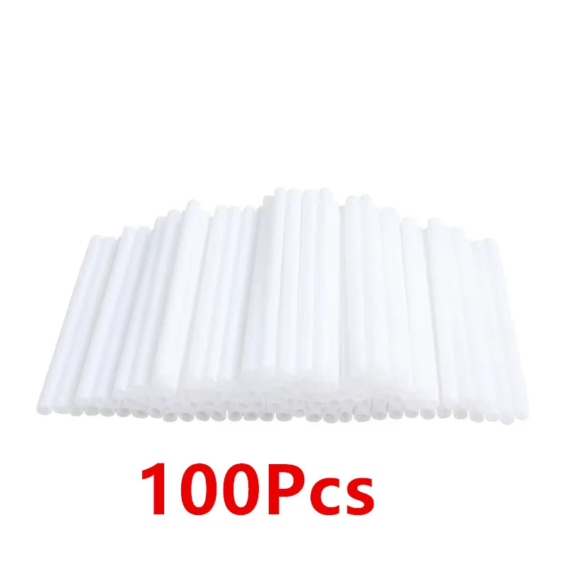 50Pcs 15cm Lollipop Cake Pop Sticks White Lollipop Sticks Reusable Candy Sticks Treat Sticks For Lollipop Candy Desserts YY178