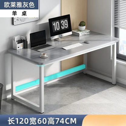 Ergonomic Computer Desk Gaming Desk Folding Adjustable Height Office Study Table Space Saving L Shaped Small Room Furniture