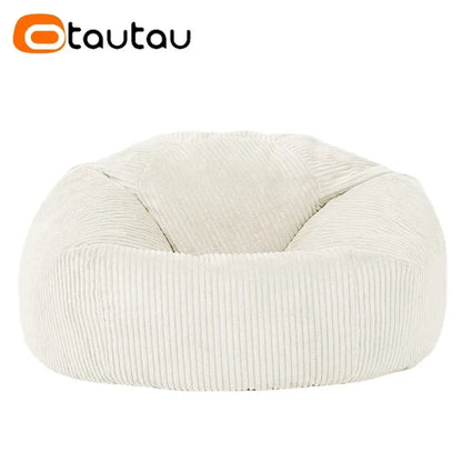 OTAUTAU Corduroy Bean Bag Cover DD025【No Filler Inside! You Need To Buy Filler By Yourself !】