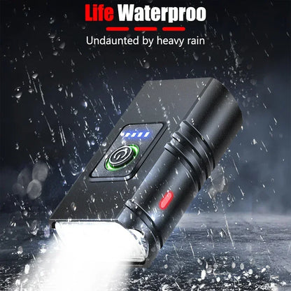 Bright Bicycle Light T6 LED Front USB Rechargeable MTB Mountain Bicycle Lamp 1000LM Bike Headlight Flashlight Cycling Scooter