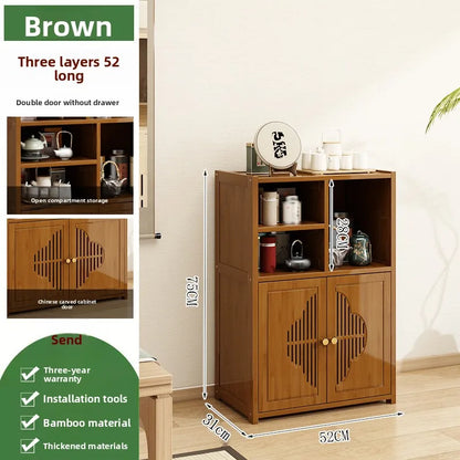 Tea cabinet, locker, living room, tea table against the wall, side cabinet storage locker