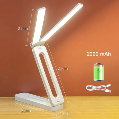 Reading Desktop Desk Lamp Multifunctional Folding  Lamp Infinite Dimming Eye Protection Bedroom Living Room Study Led Desk Light
