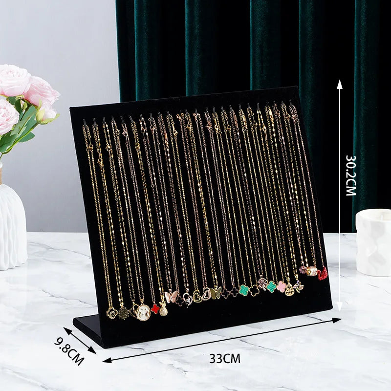 Creative Necklace Frame Fashion Jewelry Display Frame Pendant Support Jewelry Display Props Ear Stud Storage Display Rack