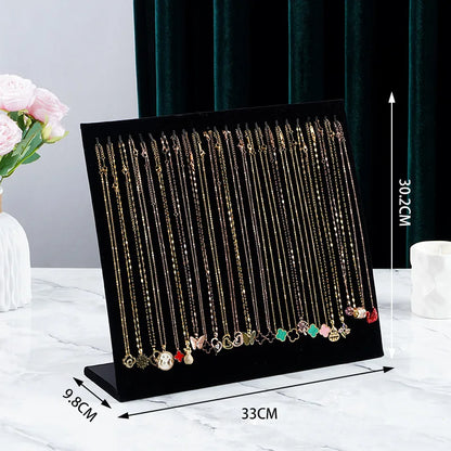 Creative Necklace Frame Fashion Jewelry Display Frame Pendant Support Jewelry Display Props Ear Stud Storage Display Rack