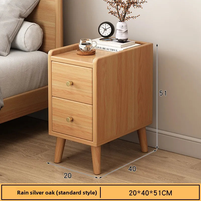 Household Goods Bedside Table Household Small Bedroom Storage Narrow Cabinet Bedside Cabinet