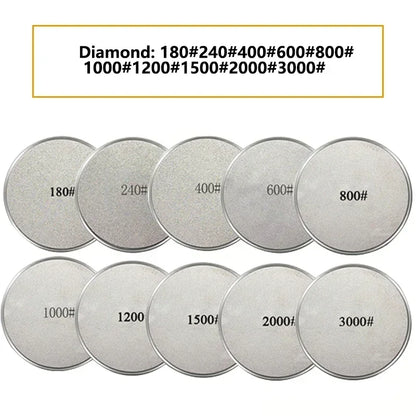 New 2023 Sharpening Stone Whetstone Rolling Knife Sharpener Diamond DIY Tool Grindstone Woodwork Kitchen Gadgets