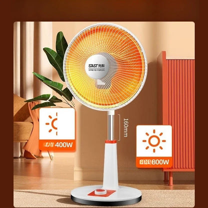 Portable Electric Patio Heater Outdoor Energy Efficient Rapid Heating Silent Compact Camping Balcony Brasero Fire Pit Aquecedor