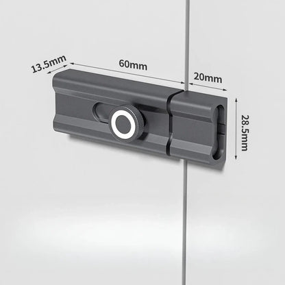 Anti-theft Old Door Lock Buckle Lock-adhesive Indoor Anti-locking Bolt No Punching Pins Latches Gate Hardware Home Improvement