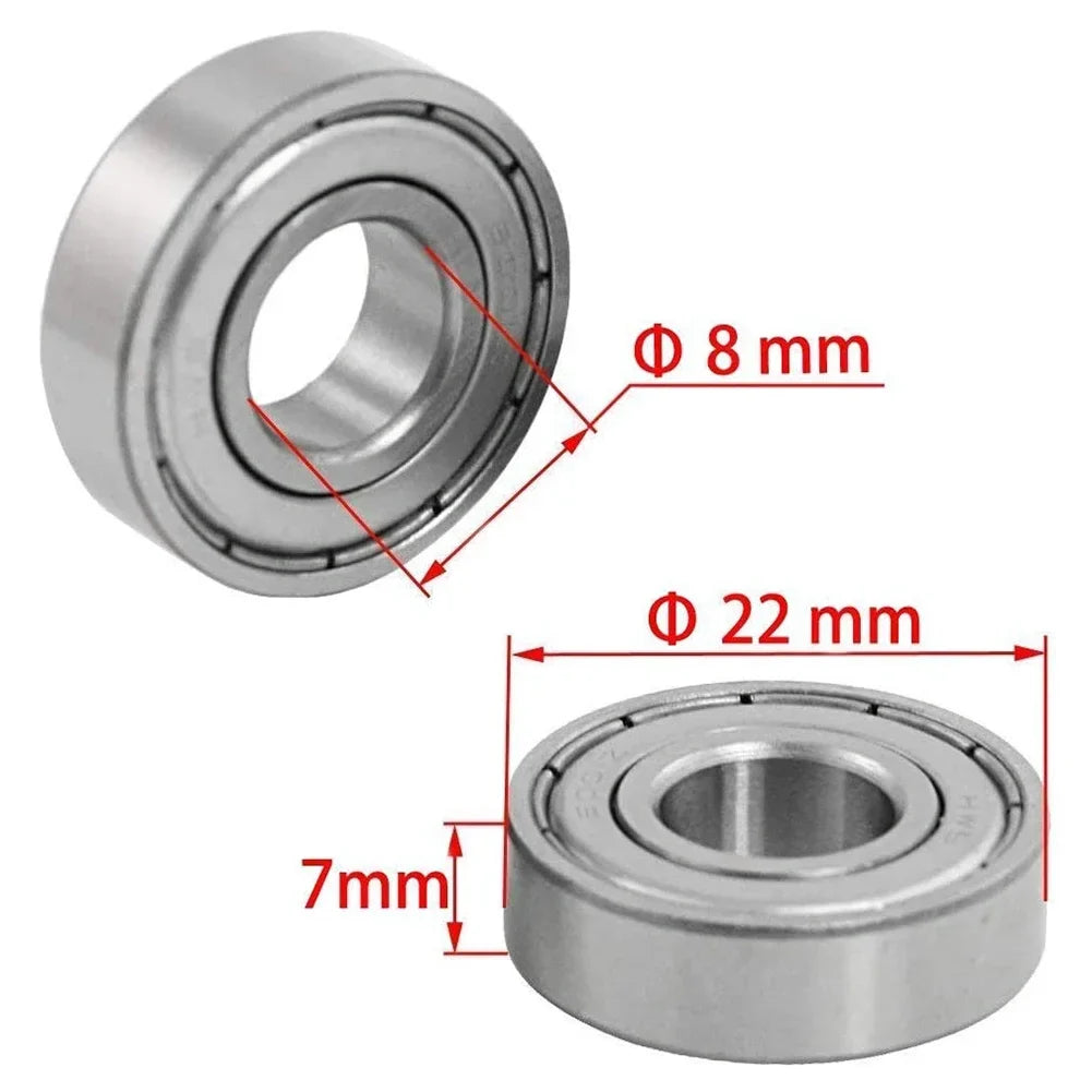 Ball Bearings 688zz 608zz 623zz 626zz 685zz 607zz Deep Groove Miniature Bearings For Skateboard Scooter 3D Printers Bearings