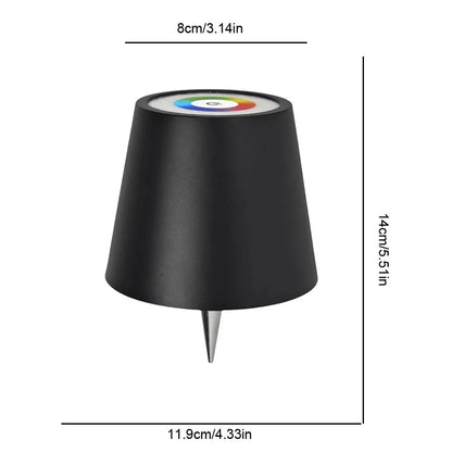 Wireless Table Lamp For Wine Bottles LED Bottle Light For Outdoor Use Touch Control Ideal For Restaurants Bars Festival Party