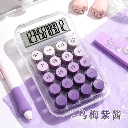 High-value Calculator Mechanical Buttons Student-only Calculators Scientific Beautiful Administrative Financial Equipment Office