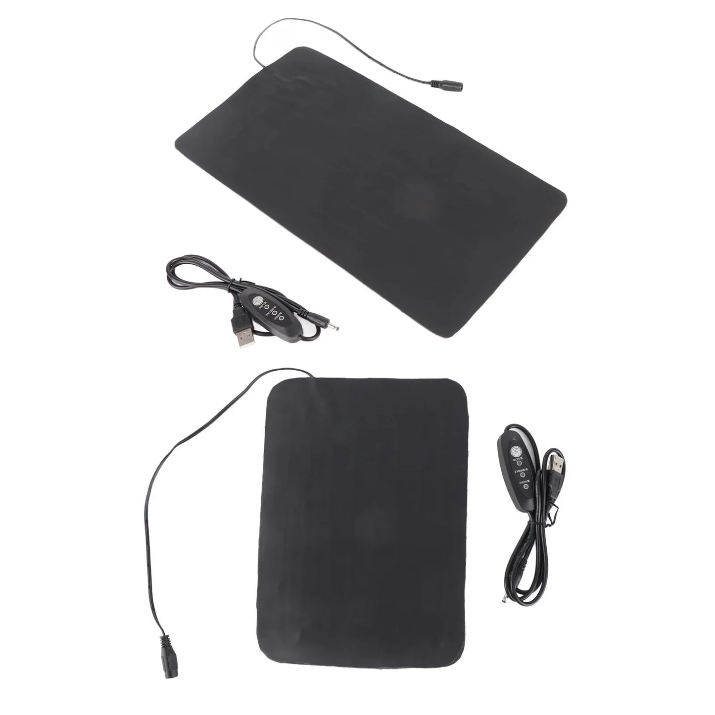 Plant Heating Pad Seedling Heat Mat 3 Gear Temperature Adjustment PU Leather Hydroponic Plant Heating Pad for Indoor Gardening