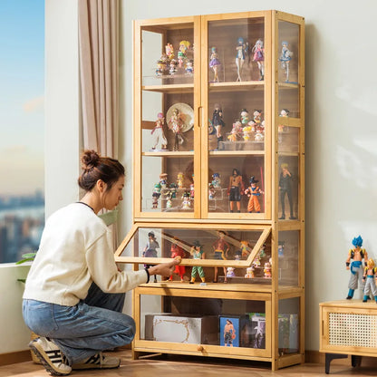 Figure display cabinet building block model Lego acrylic display stand non-glass transparent product ornament display cabinet