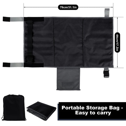 Kids Airplane Bed Breathable Children Airplane Seat Extender Portable Planes Foot Rest Travel Essentials Airplane Foot Hammock