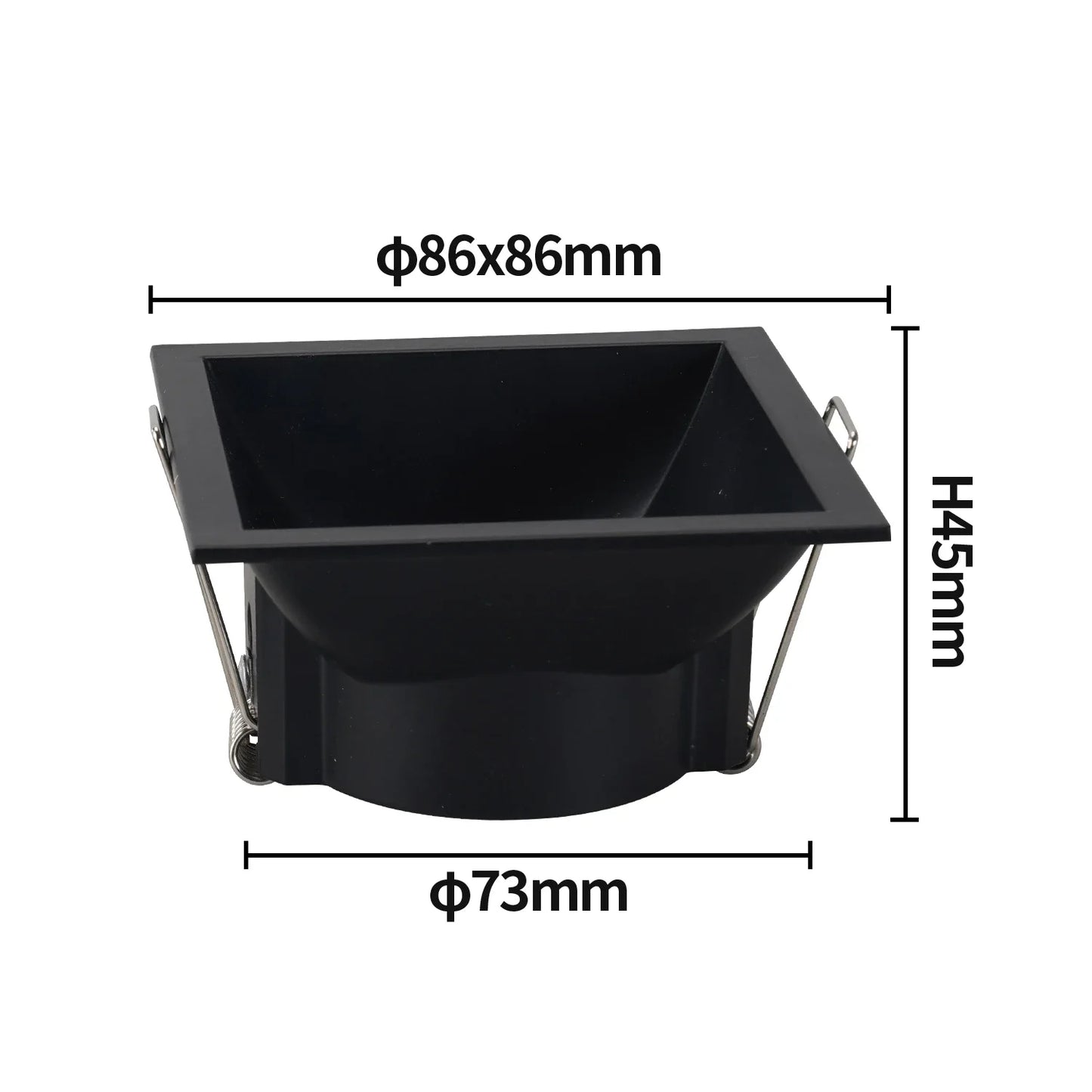 Recessed Mount Frame GU10/MR16 Lamp Holder Bathroom Spot Lighting Bracket SocketLamp Holder Socket Fitting Spot Lighting Fixture