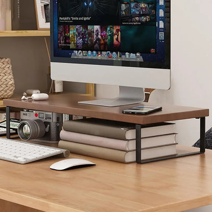 Computer Monitor Stand|Ergonomic Desk Riser|Sturdy Desktop Organizer Shelf|Multi-Purpose  Storage Accessories(19.6x7.8x3.1in)