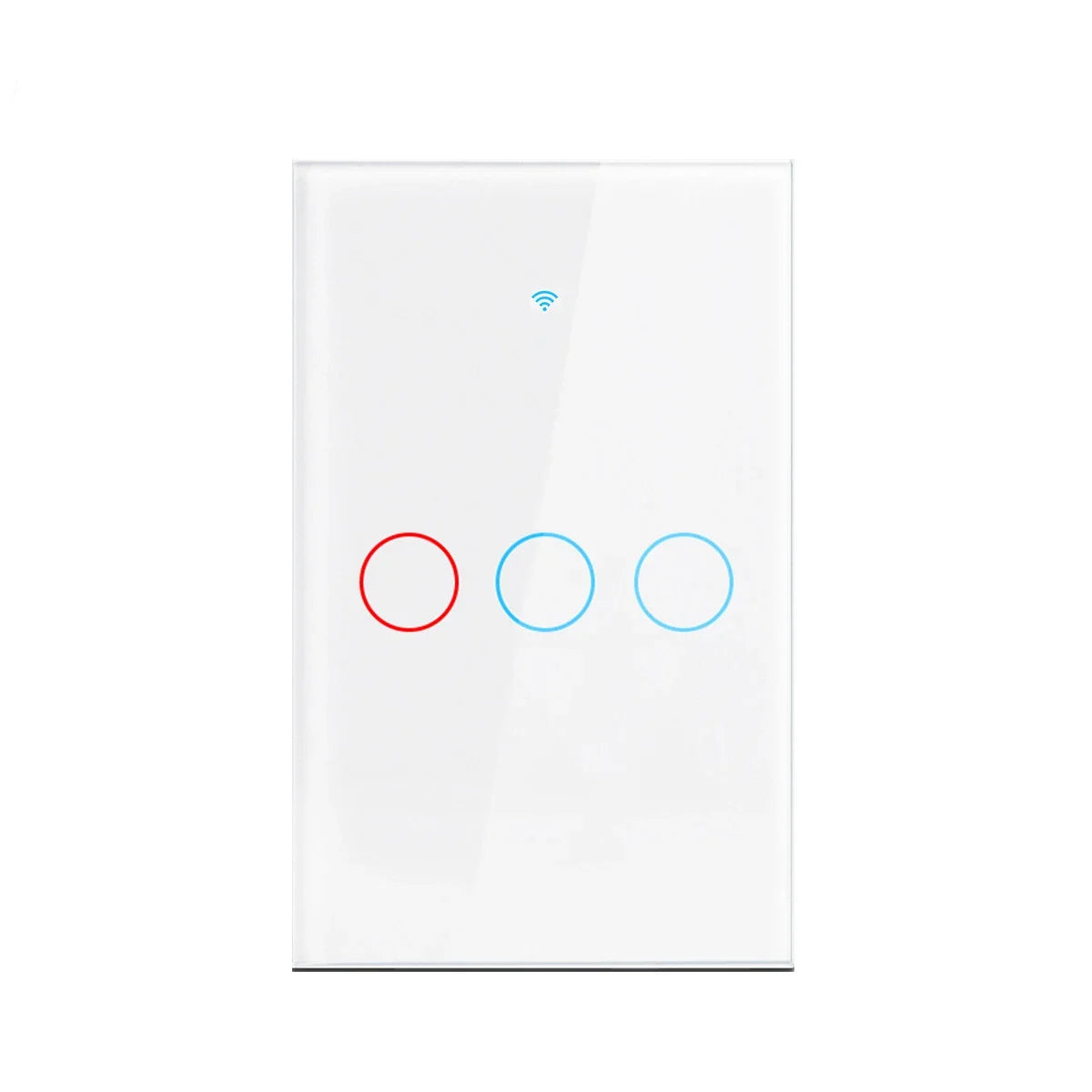 Work With Tuya WiFi Smart Switch Works With Alexa With/Without Neutral Wire Wireless RF433 Wall Touch Sensor Switch