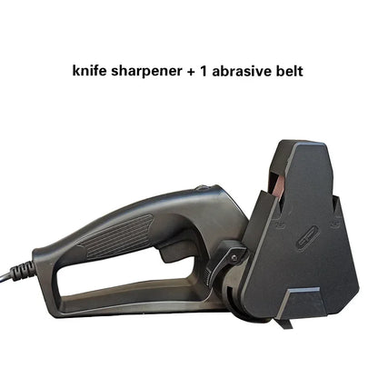 Professional Electric Knife Sharpener Grinder Sand Belts Kitchen Sharpening Machine Honing System Carpenter Tools 2022 NEW
