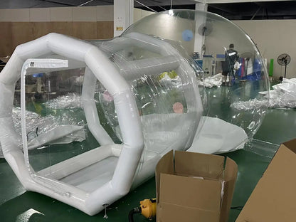 10ft TPU dia Inflatable Bubble Dome House Bounce House Hot Selling Transparent Inflatable Camping Tent with blower for Balloon