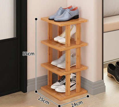 Home economy door multi-layer shoe storage artifact saves space, rental house shoe cabinet, shoe rack