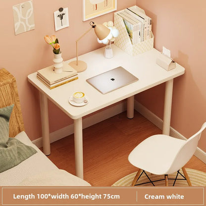 Computer desk Desktop simple desk Bedroom study table Small desk Simple rectangular desk