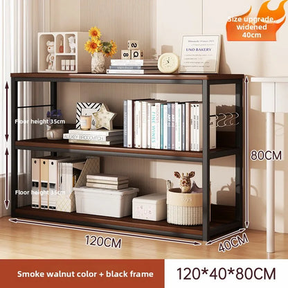 Bookshelf Shelf Integrated Wall Multi-layer Storage Rack Bedroom Wall Bay Window Display Cabinet Office Shelf