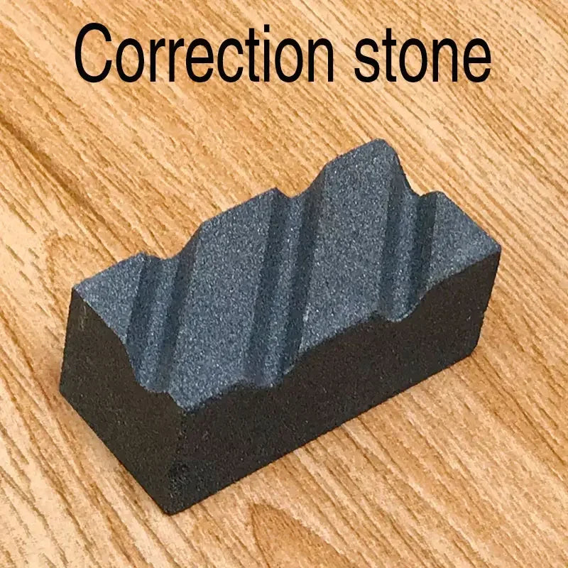 CORRECTION STONE Double-side Newwhetstone Sharpening Tool Oil Stone Base Non-slip Correction Stone Daily Sharpening