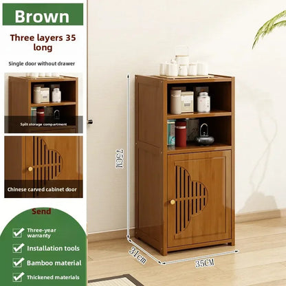 Tea cabinet, locker, living room, tea table against the wall, side cabinet storage locker