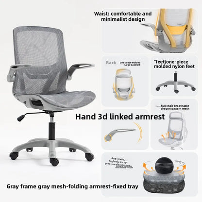 Multi-functional Ergonomic Chair Computer Conference Chair Chair Desk Learning Backrest Gaming Chair