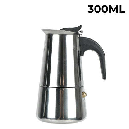 New 50ml-600ml Moka Pot Aluminum Household Electric Burner Stove Top Espresso Percolator Coffee Maker Coffee Extraction Pot